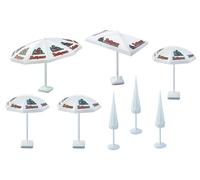 FALLER 180440 Échelle HO Huit Parasol (Pz. 5 Ouverts Et Pz. 3 Fermés)