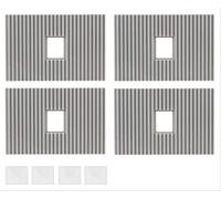 Faller 180888-4 éléments de Toit avec phares - Kit de modélisme Goldbeck - Différents modèles