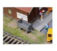Faller 180990 Chariot porte-train H0, gris, 2 modèle fini Gris G