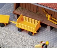Faller Wagon-quai 180991 H0 orange - kit 2 pièces