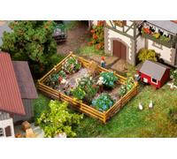 Faller 181276 Ornamental Garden with Flowers and Bushes, Multi-Coloured