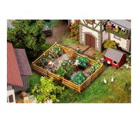 Faller 181276 Ornamental Garden with Flowers and Bushes, Multi-Coloured