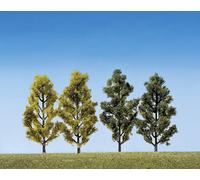 FALLER 181405 Due Bouleaux Et Due Peupliers (Hauteur CM 7)