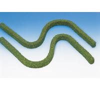 FALLER 181449 Due Haies Vert Foncé (Mesures : CM 50x0.8x1.5 X 2 Pièces)