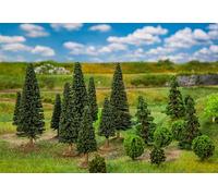 Faller - 25 Gemengd Bos, Klein, Gesorteerd NEUF