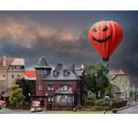 FALLER 190034 Échelle Ho Aktion-Set Halloween (Maison Dei Vampire Et Ballon)