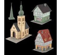 FALLER 190038 H0 Kit d'action Vie de Village Largeur de Voie H0