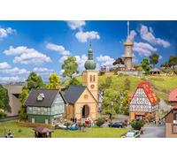 Faller Kit d'action 190038 Vie de Village - Largeur de voie H0