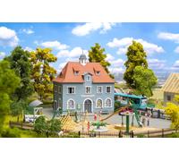 FALLER 190087 Échelle Ho Action Set : École Avec Figurine,Accessoires & Parc