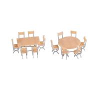 Faller – Modélisme – F180957 – Tables + 12 chaises