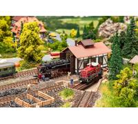 FALLER 222104 N - Plateau tournant Segment avec écaillon de Locomotive - Largeur de Voie N