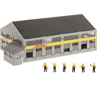 Faller 231733 N Centre logistique DHL avec des figurines