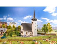 FALLER 239010 Échelle N Action Set: Village De Dorf (Maison,Eglise Accessoires)