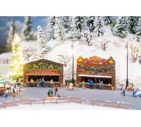 Faller - 1/160 2 Kraampjes Op De Kerstmarkt Toy NEUF