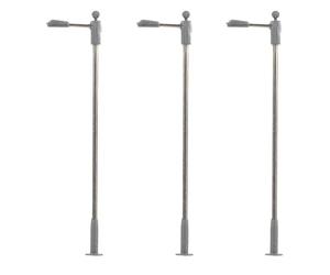 Faller 272122 Lot de 3 éclairages de Rue LED, Blanc Froid, Largeur de Voie N