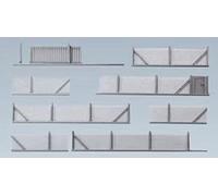 Faller 272420 Metal Industrial Fencing N Scale Scenery and Accessories Kit de Construction, F272420, Multicolore, Moyen