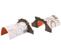 Faller 272579 2 Double Tunnel Mouths with Brick Tunnel Era I