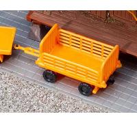 Faller 180991 Wagon-quai H0, orange, 2 pcs kit