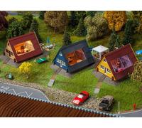 FALLER 3x maisons de village de vacances - HO 1/87 - FALLER 130606
