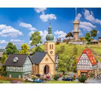 FALLER Action Set village - HO 1/87 - FALLER 190038