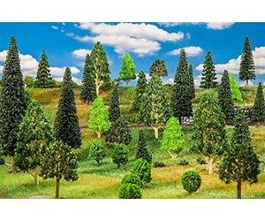 Faller Arbres forêt Mixte assort 50 Pièces, F181536, Non renseigné