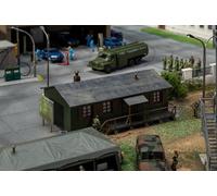 Faller Baraque militaire FA144107 Maquette échelle HO 1/87 multicolore