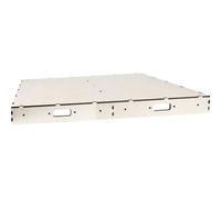 Faller Base d'installation, 1 m x 0,5 m, 170100, plaques de Support en Bois, 1 pièce.