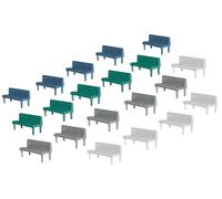 FALLER Benches (20) Model Kit HO Gauge 180441