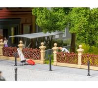 Clôture de villa, brun - Faller 180425 - HO 1/87