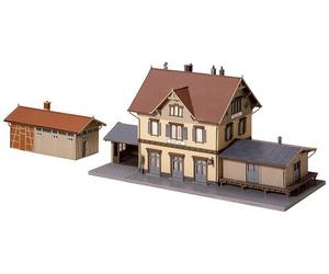 Faller - F110107 - Modélisme - Gare avec Remise