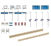 Faller - F120240 - Modélisme Ferroviaire - Abri + Accessoires