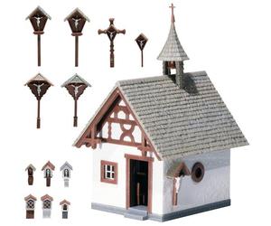 Faller - F130235 - Modélisme - Chapelle avec Calvaires