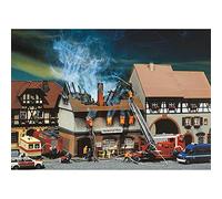 FALLER Auberge en feu échelle HO 1/87 - FALLER 130429