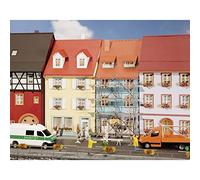 Faller 130494 H0 2 Small city houses with painter scaffold