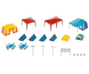 Faller - F130504 - Modélisme - Jeu Tentes Camping