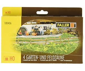 Faller - F180406 - Modélisme - Clôtures Près + Jardin