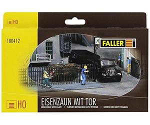 Faller - F180412 - Modélisme - Clôture Métallique + Port