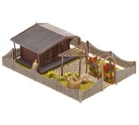 Jardin ouvrier avec tonnelle Faller 180491 H0