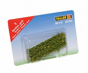 Faller - F181399 - Modélisme - Haie - Fleurs Jaunes - 3 Pièces