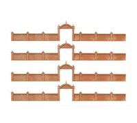 Mur en brique avec 4 entrées 684mm-N-1/160-FALLER 272405