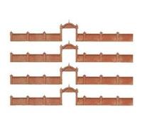 Mur en brique avec 4 entrées 684mm-N-1/160-FALLER 272405