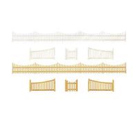 Clôture de jardin en lames ajourées 540mm 2 couleurs-N-1/160-FALLER 272406