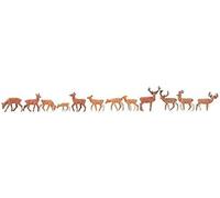 Faller FA 151906 Cerf de Damier Rouge Sauvage Multicolore