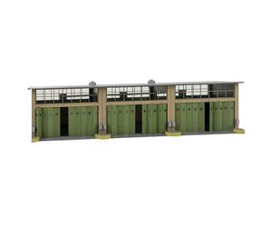 Faller FA144106 Station-Service Militaire Petit Hall de réparation, Blanc, Taille Unique