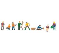 Faller H0 Dans le jardin peint, debout, assis