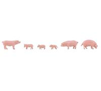FALLER H0 151910 - Porcs 6 Figurines. Produit Neuf