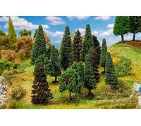 Faller FA181529 Lot de 15 Arbres de forêt Mixtes