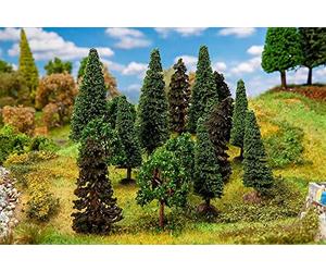 Faller FA181529 Lot de 15 Arbres de forêt Mixtes