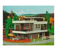 Faller H0 109257 - B-257 Maison Moderne Avec Toit Plat Kit Neuf