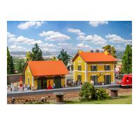 FALLER H0 110154 - Gare de Güssing, Kit Neuf, Dimensions 406 x 161 x 128 mm